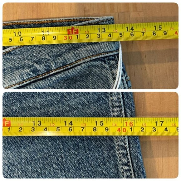 Boyish Womens The DEMPSEY Stretch High Rise Slim Straight Denim Sz 26 in MIRROR - Picture 11 of 11